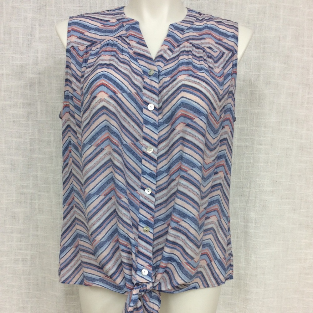 New Directions Curvy 1X Sleeveless Top
